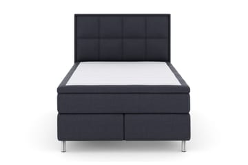 Rutete Sengegavl 140 cm - Blå