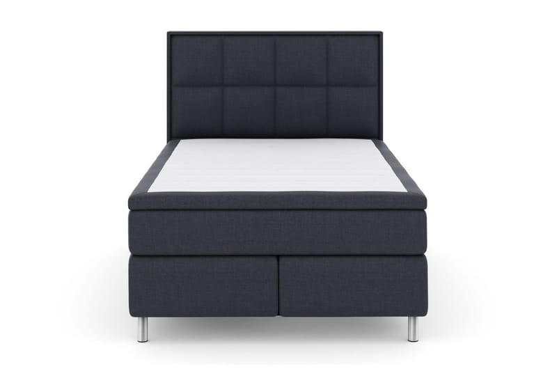 Select No 4 Komplett Sengepakke 140x200 Fast/Medium, Blå/Metallben