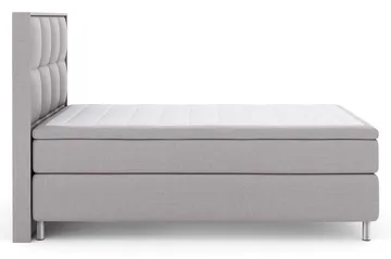 Select No 4 Komplett Sengepakke 140x200 Fast/Medium - Blå/V-formede Metallben - Møbler - Senger - Kontinentalsenger