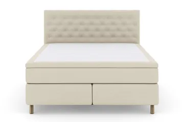 Dypstiftet Sengegavl 180 cm - Beige
