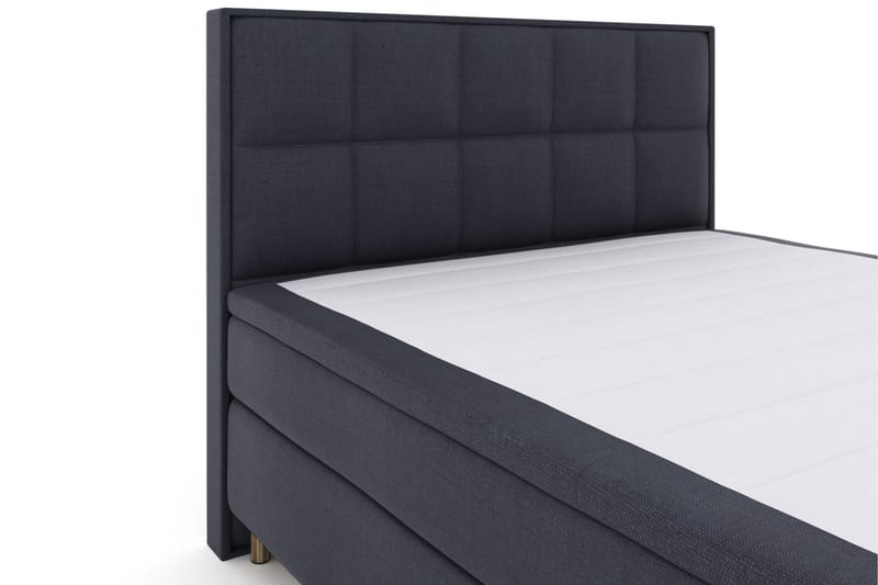 Select No 4 Komplett Sengepakke 180x200 Fast/Medium - Blå/Kobberben - Møbler - Senger - Kontinentalsenger