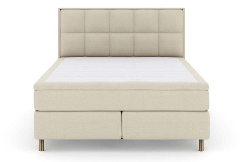 Select No 4 Komplett Sengepakke 180x200 Medium, Beige/Kobberben