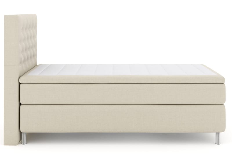Select No 4 Kontinentalseng 120x200 Medium, Beige/Metallben