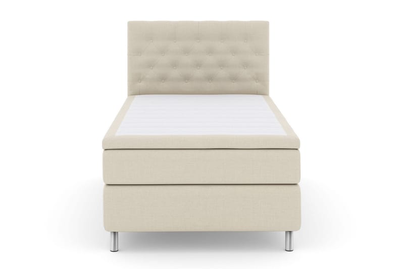 Select No 4 Kontinentalseng 120x200 Medium - Beige/Metallben - Møbler - Senger - Enkeltsenger