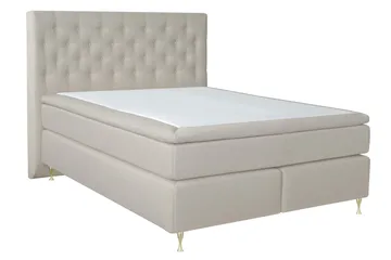Select No 4 Kontinentalseng 180x200 Fast - Beige/Gullben - Møbler - Senger - Kontinentalsenger