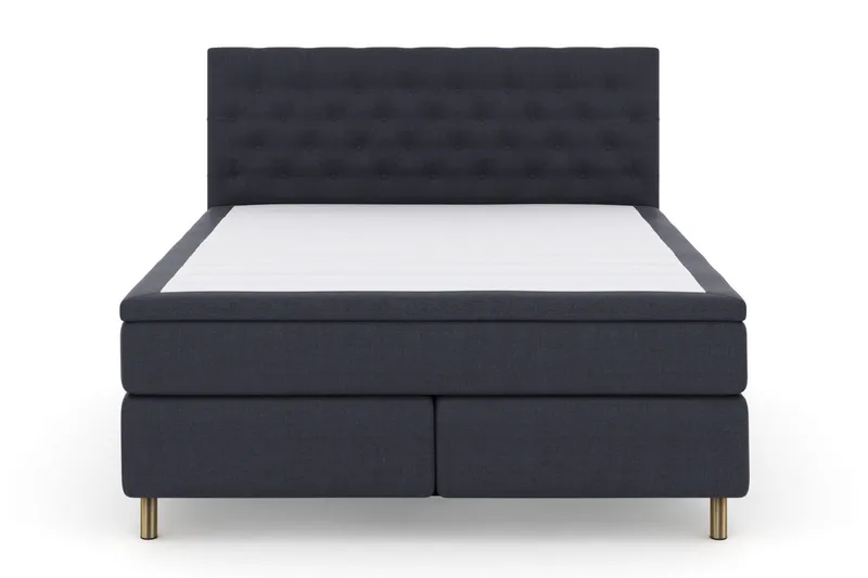 Select No 4 Kontinentalseng 210x210 Fast, Blå/Kobberben