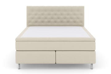 Select No 4 Kontinentalseng 210x210 Medium - Beige/Metallben - Møbler - Senger - Kontinentalsenger