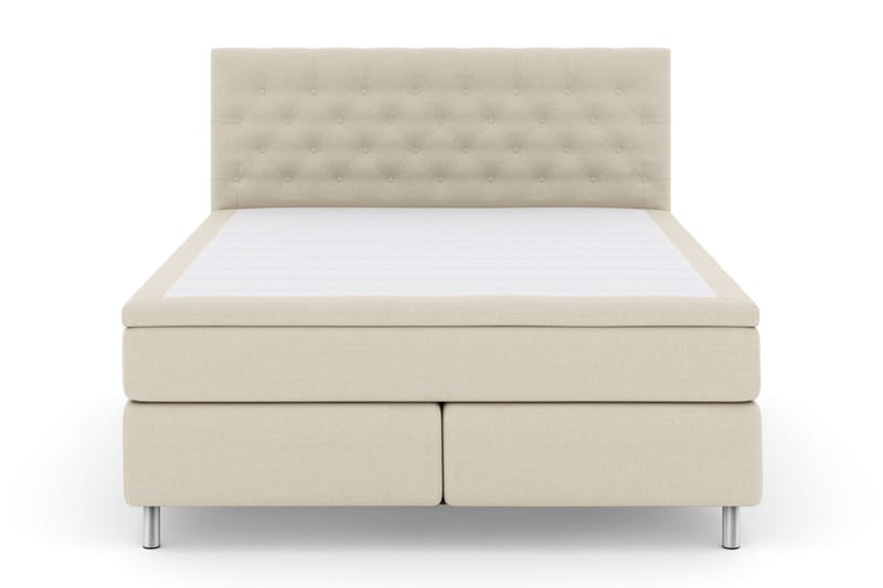 Select No 4 Kontinentalseng 210x210 Medium - Beige/Metallben - Møbler - Senger - Kontinentalsenger