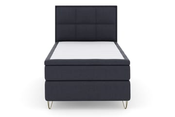 Rutete Sengegavl 120 cm - Blå