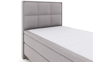 Select No 5 Komplett Sengepakke 120x200 Fast Watergel - Lysegrå/Gullben - Møbler - Senger - Enkeltsenger