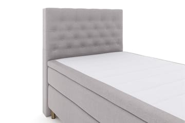 Select No 5 Komplett Sengepakke 120x200 Fast Watergel - Lysegrå/Kobberben - Møbler - Senger - Enkeltsenger