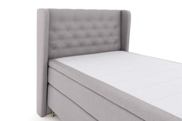 Select No 5 Komplett Sengepakke 120x200 Medium Watergel - Lysegrå/Gullben - Møbler - Senger - Enkeltsenger