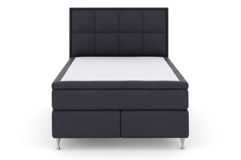 Select No 5 Komplett Sengepakke 140x200 Fast/Medium Lateks - Blå/Sølvben - Møbler - Senger - Kontinentalsenger