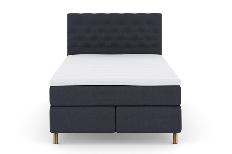 Select No 5 Komplett Sengepakke 140x200 Fast/Medium Watergel - Blå/Kobberben - Møbler - Senger - Kontinentalsenger