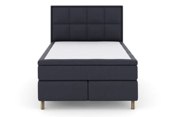 Select No 5 Komplett Sengepakke 140x200 Medium Lateks - Blå/Kobberben - Møbler - Senger - Kontinentalsenger
