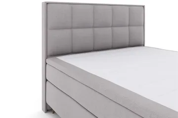 Select No 5 Komplett Sengepakke 160x200 Medium Watergel - Lysegrå/V-formede Metallben - Møbler - Senger - Kontinentalsenger