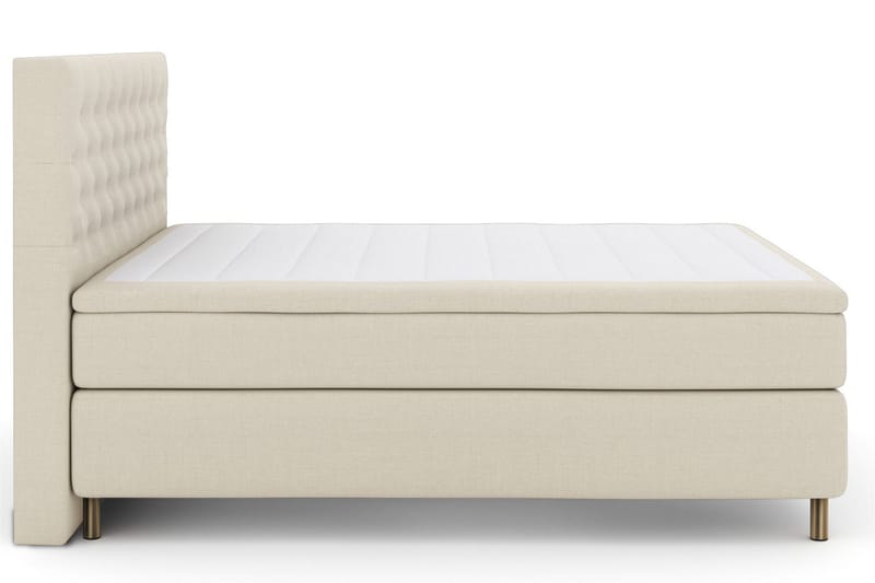 Select No 5 Kontinentalseng 210x210 Fast Lateks - Beige/Kobberben - Møbler - Senger - Kontinentalsenger