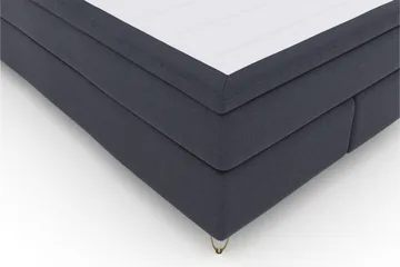 Select No 6 Komplett Sengepakke 140x200 Fast/Medium Watergel - Blå/V-formede Metallben - Møbler - Senger - Kontinentalsenger
