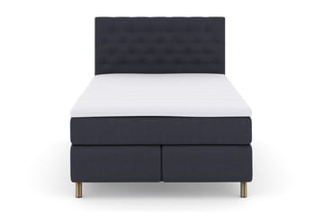 Select No 6 Komplett Sengepakke 140x200 F/M Lateks/Memory - Blå/Kobberben - Møbler - Senger - Kontinentalsenger