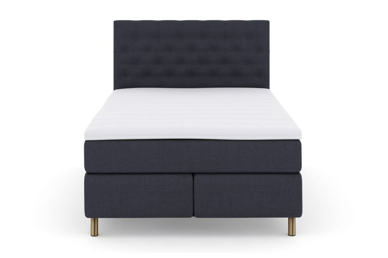 Select No 6 Komplett Sengepakke 140x200 F/M Lateks/Memory, Blå/Kobberben