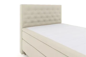 Select No 6 Komplett Sengepakke 140x200 F/M Memory/Pocket - Beige/V-formede Metallben - Møbler - Senger - Kontinentalsenger