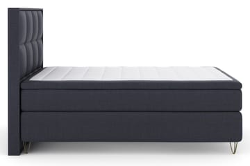 Select No 6 Komplett Sengepakke 140x200 F/M Memory/Pocket - Blå/V-formede Metallben - Møbler - Senger - Kontinentalsenger