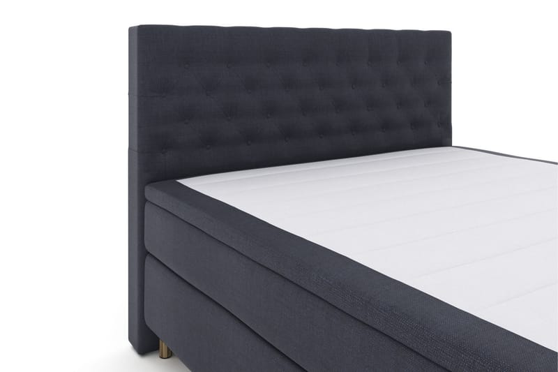 Select No 6 Komplett Sengepakke 210x210 Medium Watergel - Blå/Kobberben - Møbler - Senger - Kontinentalsenger