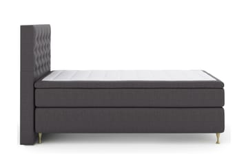 Select No 6 Kontinentalseng 120x200 Fast Lateks/Memory - Mørkegrå - Møbler - Senger - Kontinentalsenger