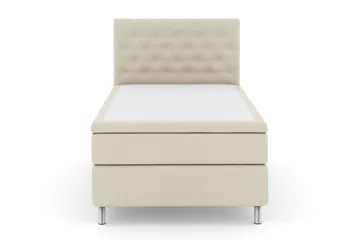 Select No 6 Kontinentalseng 120x200 Medium Lateks/Memory - Beige/Metallben - Møbler - Senger - Enkeltsenger