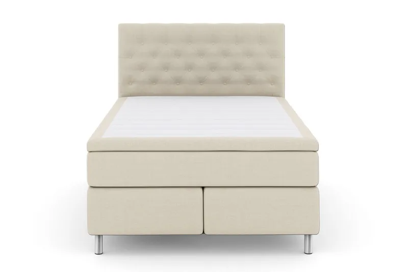 Select No 6 Kontinentalseng 140x200 Fast Watergel, Beige/Metallben