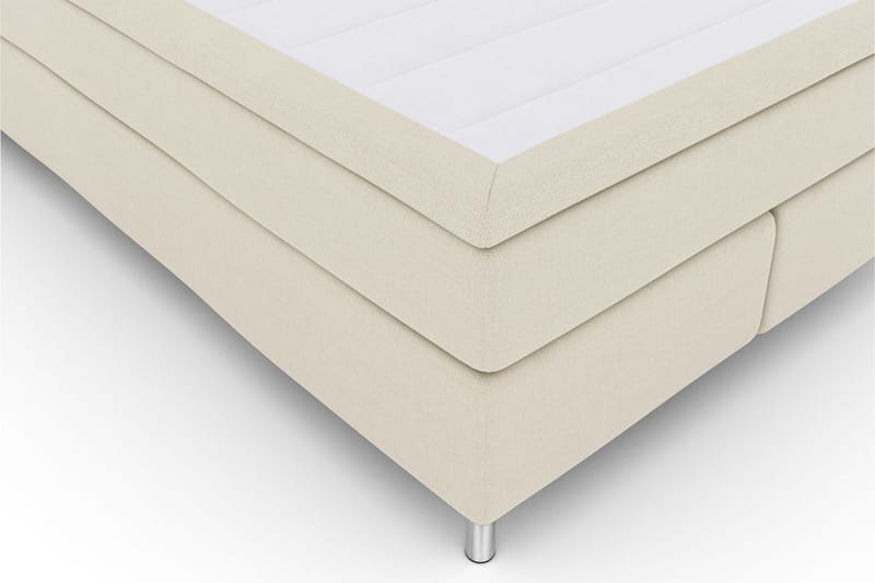 Select No 6 Kontinentalseng 140x200 Fast Watergel - Beige/Metallben - Møbler - Senger - Kontinentalsenger