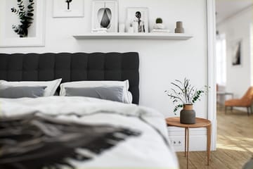 Seng med Oppbevaring Boxford 160x200 - Svart - Møbler - Senger - Kontinentalsenger