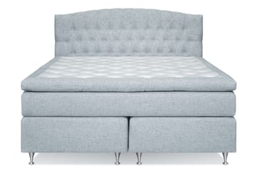 Sengepakke Abelie 180x200 Medium - Lysblå - Møbler - Senger - Kontinentalsenger