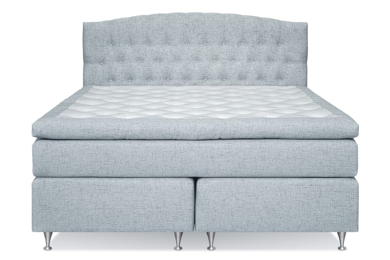 Sengepakke Abelie 180x200 Medium - Lysblå - Møbler - Senger - Kontinentalsenger