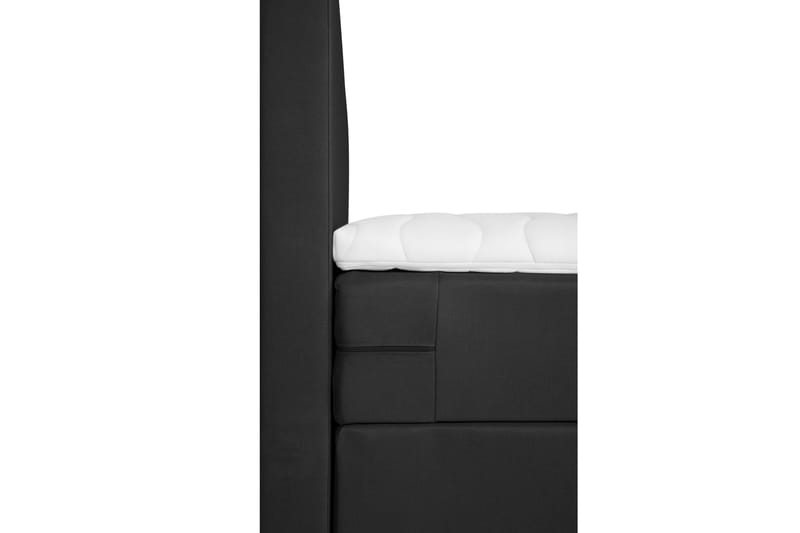 Sengepakke Chilla Kontinentalseng 120x200 cm - Mørkegrå - Kontinentalsenger - Komplett sengepakke