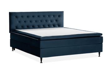 Sengepakke Chilla Pluss Kontinentalseng 180x200 cm - Mørkeblå - Møbler - Senger - Kontinentalsenger