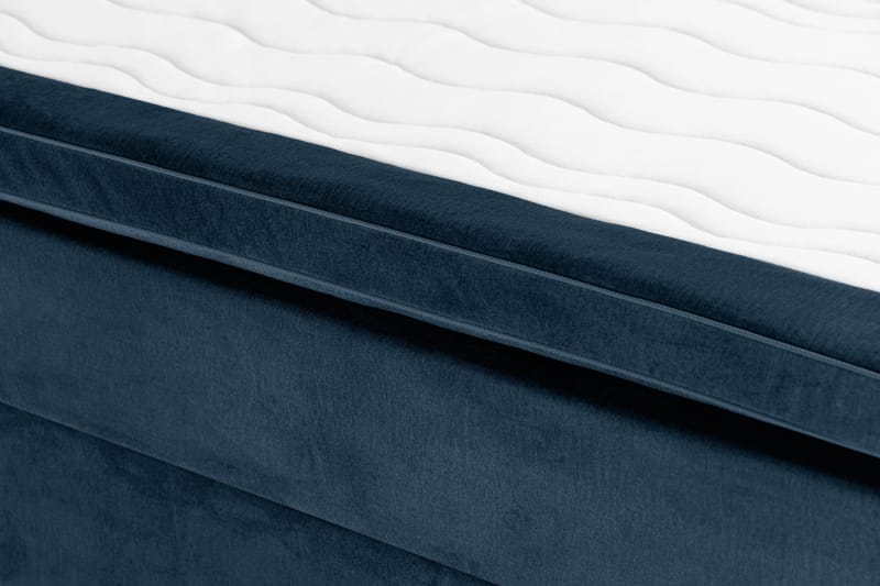 Sengepakke Chilla Pluss Kontinentalseng 180x200 cm - Mørkeblå - Kontinentalsenger - Dobbeltsenger - Komplett sengepakke