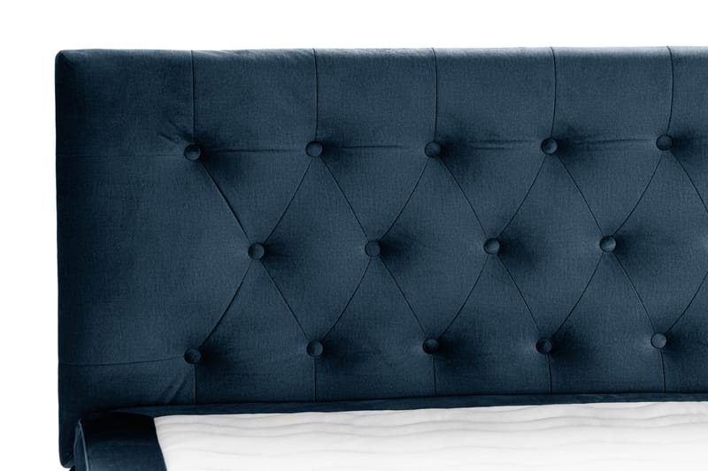 Sengepakke Chilla Pluss Kontinentalseng 180x200 cm - Mørkeblå - Møbler - Senger - Kontinentalsenger