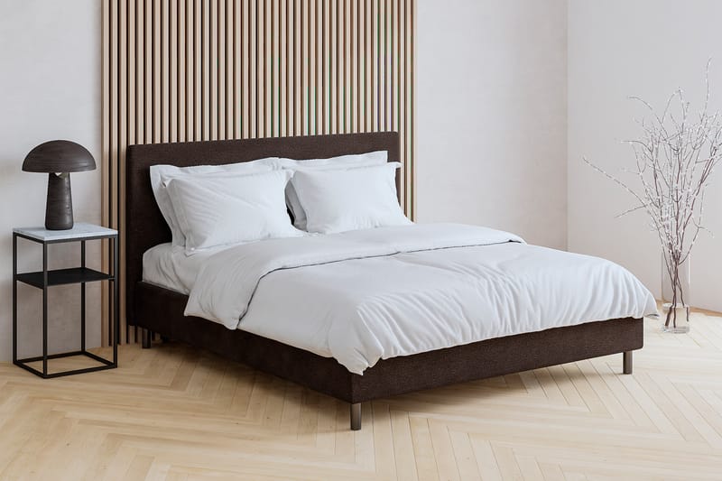 Sengepakke Flowella Kontinentalseng - 140x200 Beige (+Flere valg) - Møbler - Senger - Enkeltsenger