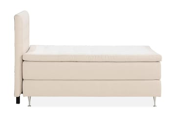 Sengepakke Kakichi Boucle 120x200 Knappet gavl - Lysebeige - Møbler - Senger - Kontinentalsenger
