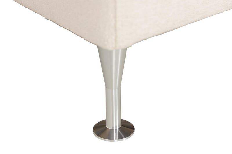 Sengepakke Kakichi Boucle 180x200 Dypheftende gavl - Lysebeige - Møbler - Senger - Kontinentalsenger