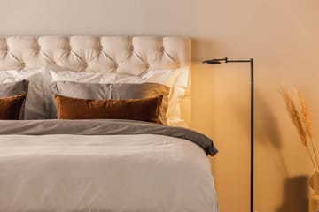 Sengepakke Kontinentalseng Kakichi 180x200 cm - Lysebeige - Møbler - Senger - Kontinentalsenger