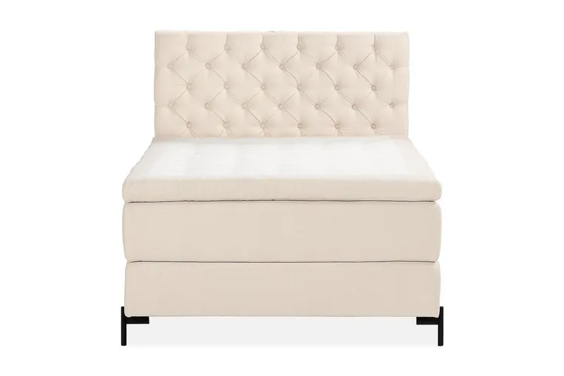 Sengepakke Kontinentalseng Oslo Lyx 140x200 cm, Lysebeige