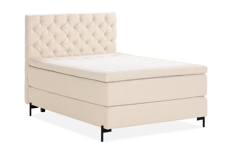 Sengepakke Kontinentalseng Oslo Lyx 140x200 cm - Lysebeige - Møbler - Senger - Kontinentalsenger