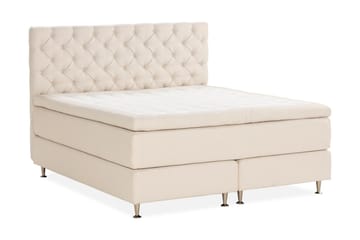 Sengepakke Kontinentalseng Oslo Lyx 160x200 cm - Lysebeige - Møbler - Senger - Kontinentalsenger