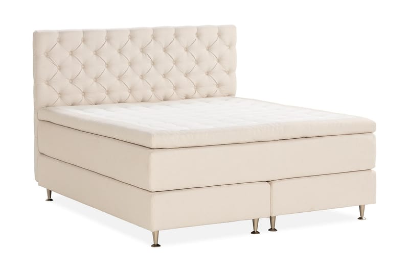 Sengepakke Kontinentalseng Oslo Lyx 180x200 cm - Lysebeige - Møbler - Senger - Kontinentalsenger