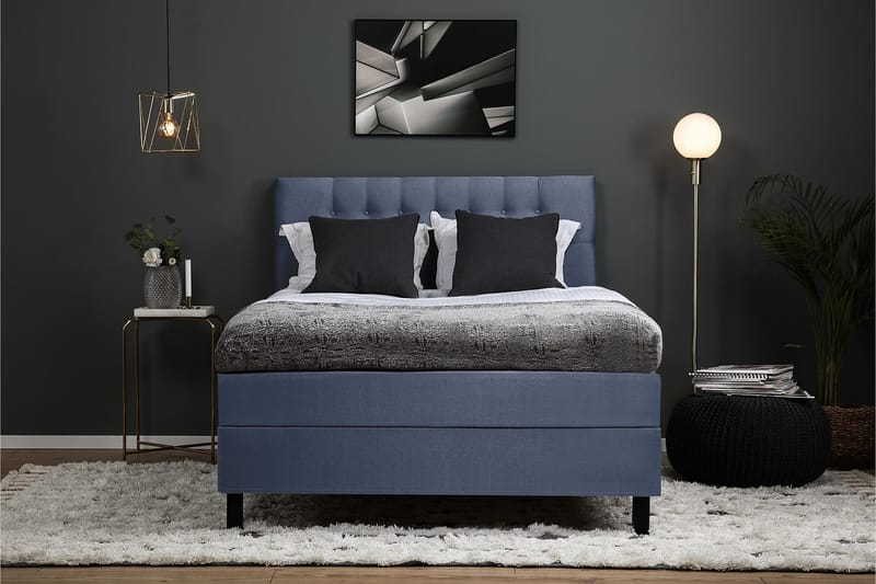 Sengepakke Lucky 140x200 Memory Diamant Sengegavl - Memory - Møbler - Senger - Kontinentalsenger