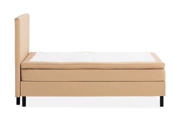 Sengepakke Nayaka 120x200 Memorymadrass - Glatt gavl Beige - Møbler - Senger - Kontinentalsenger
