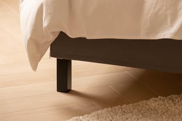Sengepakke Nayaka 120x200 Skummadrass - Dypheftet gavl Brun - Møbler - Senger - Kontinentalsenger