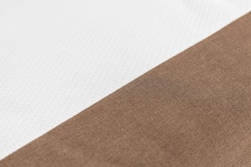Sengepakke Nayaka 120x200 Skummadrass - Dypheftet gavl Brun - Møbler - Senger - Kontinentalsenger